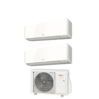 Climatizzatore Condizionatore Fujitsu Dual Split Inverter serie KM 9+12 con AOYG18KBTA2 R-32 Wi-Fi Integrato 9000+12000