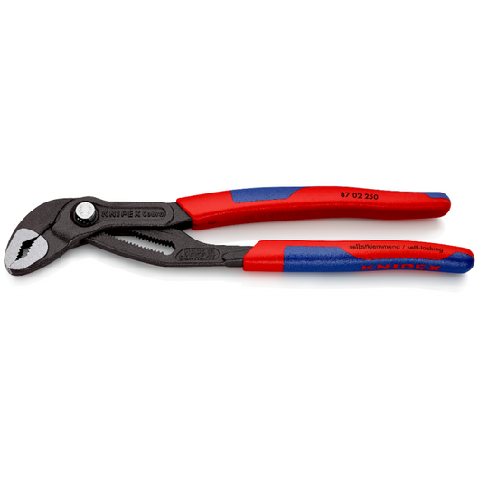 KNIPEX COBRA® PINZA REGOLABILE DI NUOVA GENERAZIONE PER TUBI E DADI – 250 MM  