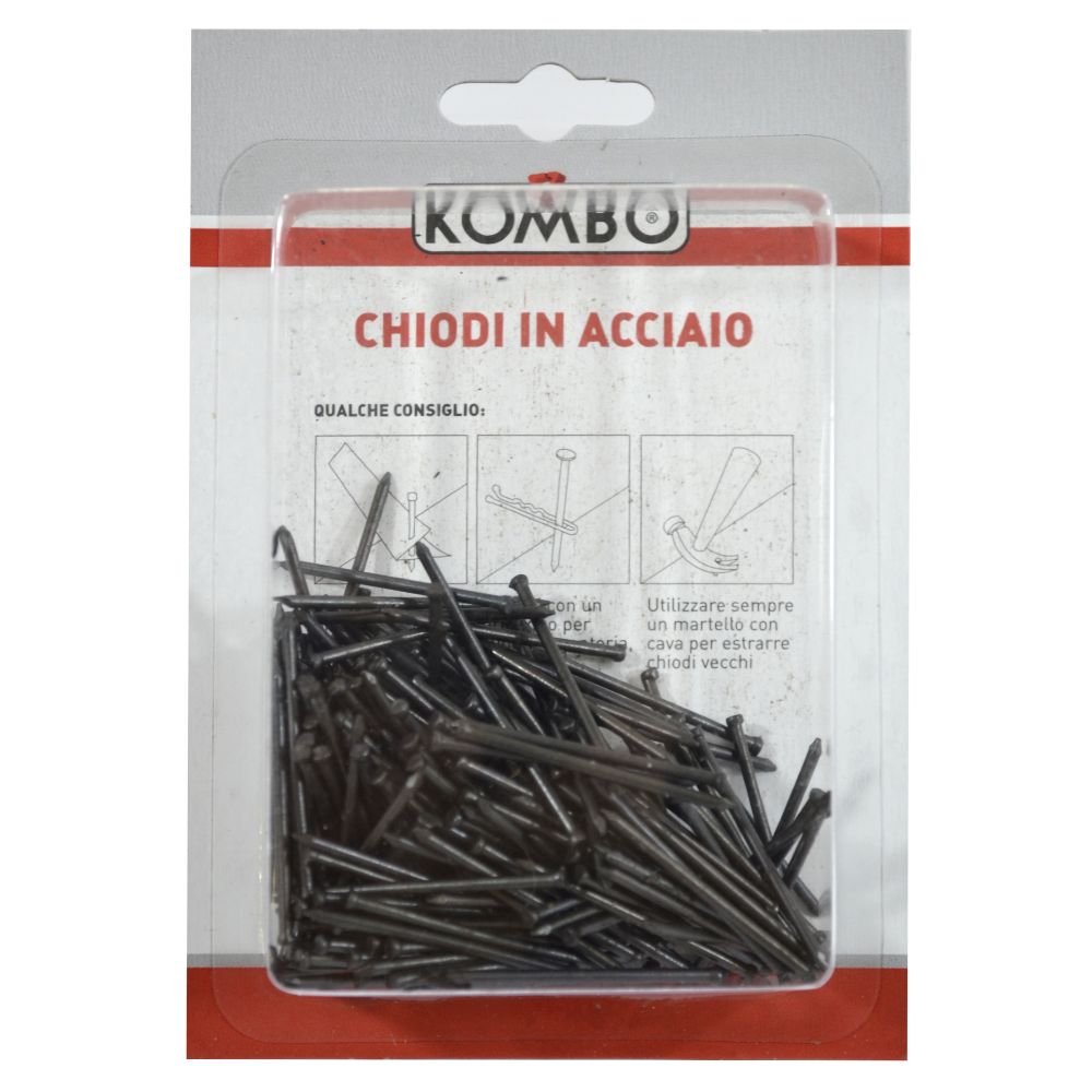 SET DI CHIODI GROPPINO 1.5 X 25 BRUNITI 90 GRAMMI