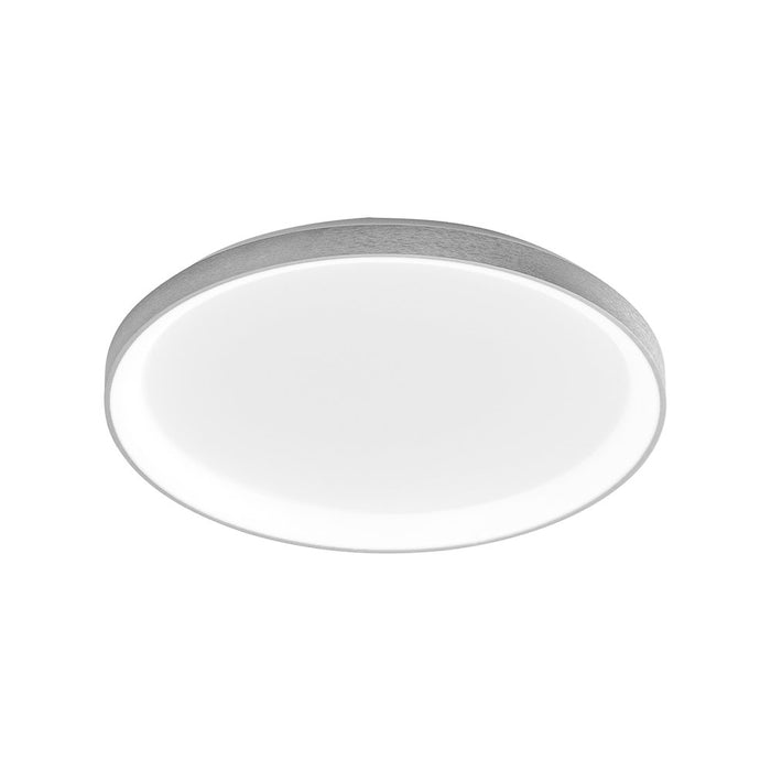 Plafoniera Moderna Krizia Alluminio Satinato Bianco 1 Modulo Led 50 W 3000 K