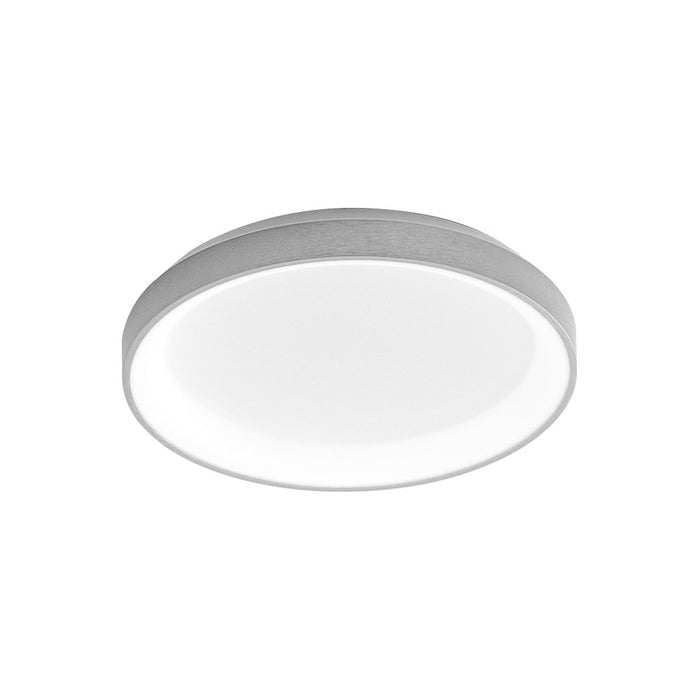 Plafoniera Moderna Krizia Alluminio Satinato Bianco 1 Modulo Led 30 W 3000 K