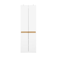 Armadio alto Mobile da ingresso Armadio multifunzionale Bianco 61x30x192cm KSB01-W