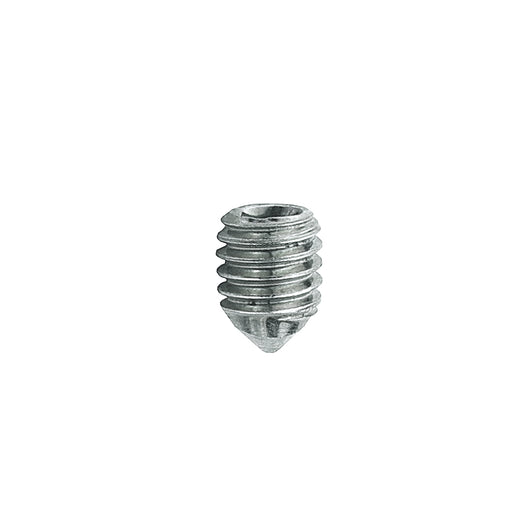 Grani per maniglie zincato bianco M6x8 mm. - 10 pz.