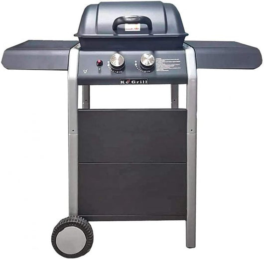 Ke grill ke600 barbecue gordon basic inox a gas senza fornellino con pietra lavica dimensioni 100x105x35cm