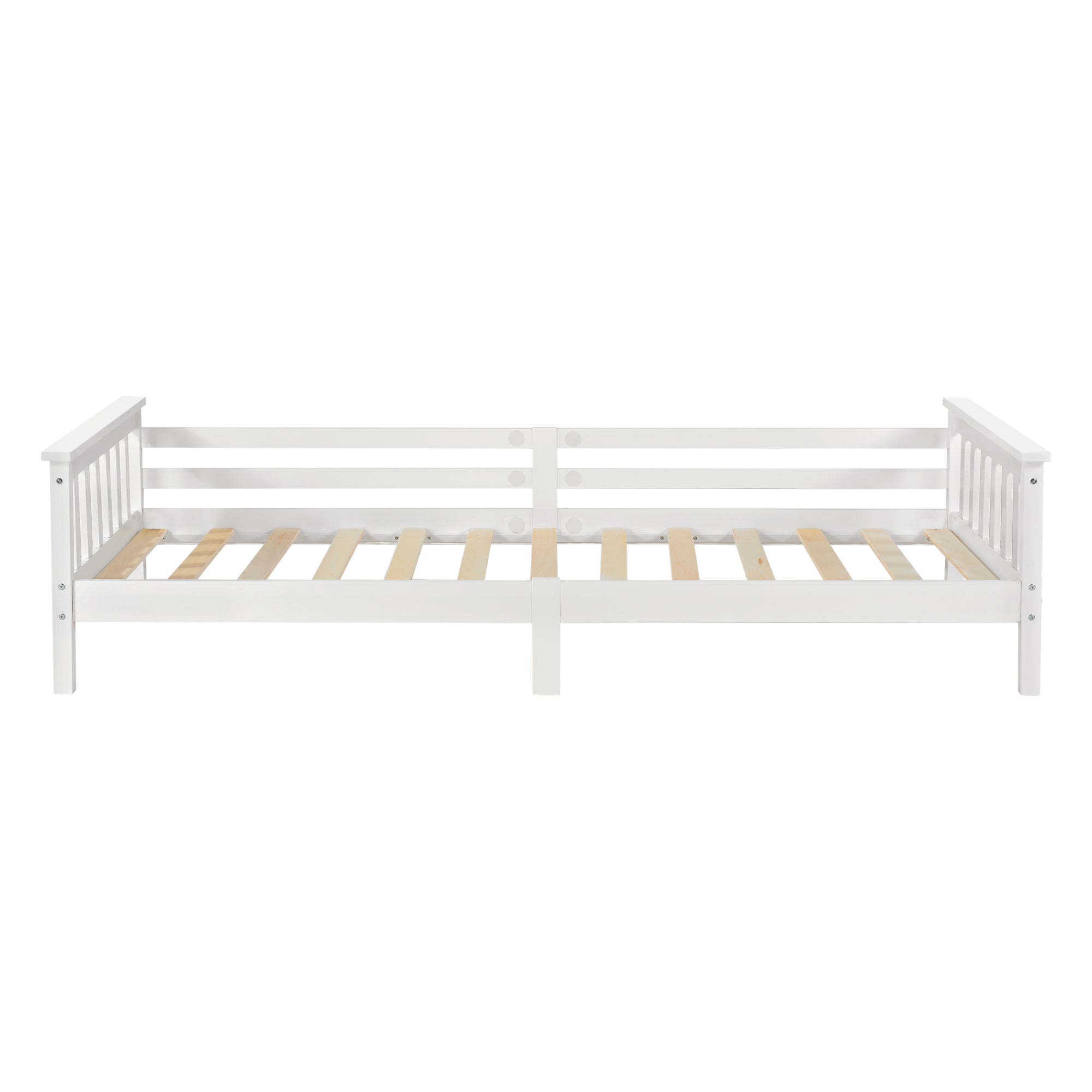 Letto per Bambino/Ragazzo con Materasso Ipoallergenico a Schiuma Fredda 90x200 cm Letto di Design Moderno in Legno di