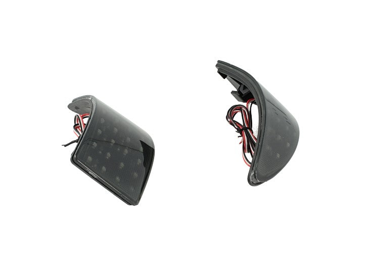 Kit 2 Fanali Posteriori A Led Nero Fume Per Lexus IS 250 300h 350 MK III XE30 Rear Bumper Reflector Light