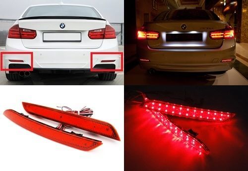 Kit 2 Fanali Posteriori A Led Rosso Per BMW Serie 3 4 F30 F31 F32 F33 F34 F35 F36 316d 316i 318d 320d 320i 320Li