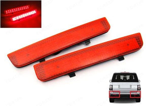 Kit 2 Fanali Posteriori A Led Rosso Per Land Rover Freelander 2 Range Rover L322 Sostituzione Catarifrangente Riflettore Originale