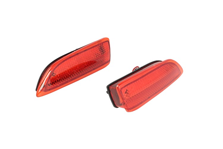 Kit 2 Fanali Posteriori A Led Rosso Per Lexus CT 200h Toyota Corolla Rear Bumper Reflector Light Sostituzione Riflettore Catarifrangente