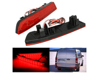 Kit 2 Fanali Posteriori A Led Rosso Per Mercedes Benz Vito Box W447 OEM A4478260140 Sostituzione Riflettore Catarifrangente Originale