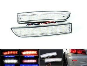 Kit 2 Fanali Posteriori A Led Trasparente Per Toyota Alphard T270 Avensis Previa Estima RAV4