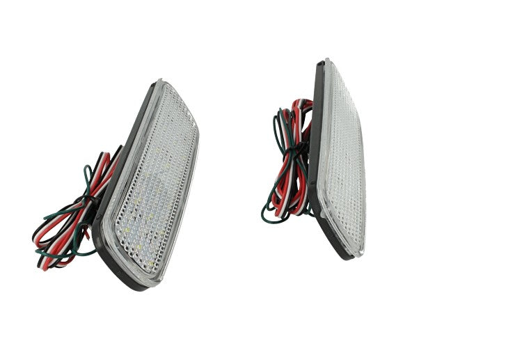 Kit 2 Fanali Posteriori A Led Trasparente Per Toyota Land Cruiser Lexus LX470 Sostituzione Riflettore Catarifrangente