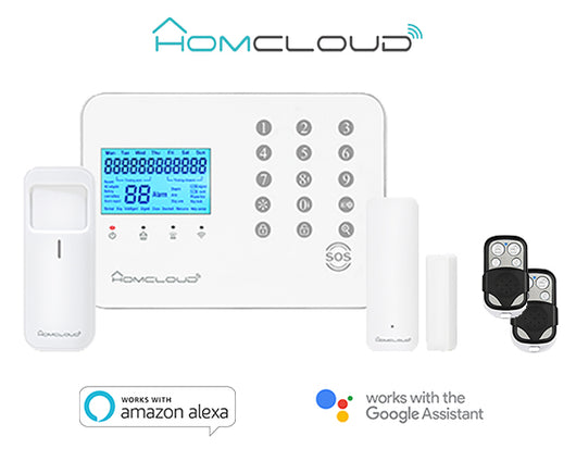 Kit Antifurto wireless 10P Homcloud Wi-Fi + GSM PRO WL-AK99CST