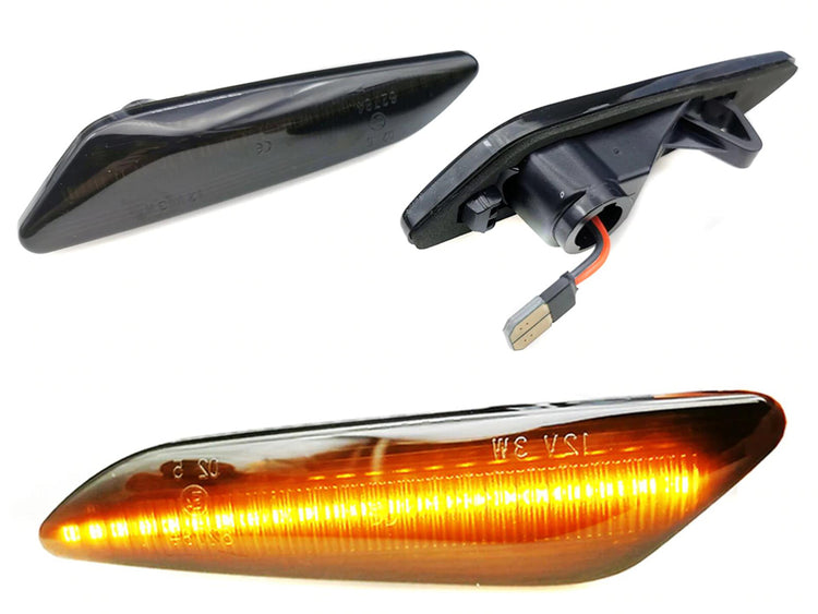 Kit Freccia Laterale a Led Side Marker Dinamica Lente Fume Alfa Romeo 147 156 Fiat Tipo Lancia Delta III Ypsilon