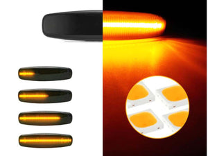 Kit Freccia Laterale a Led Side Marker Dinamica Lente Fume Infiniti EX25 EX35 EX37 FX50 JX35 M25 M35 M37 M45 M56 Q40 Q60 Q70 QX50 QX60 QX70