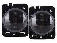 Kit Freccia Laterale a Led Side Marker Dinamica Lente Fume Jeep Wrangler JK 2007-2015