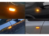 Kit Freccia Laterale a Led Side Marker Dinamica Lente Fume Opel Adam Astra H Corsa D E Insigina A Meriua Zafira B