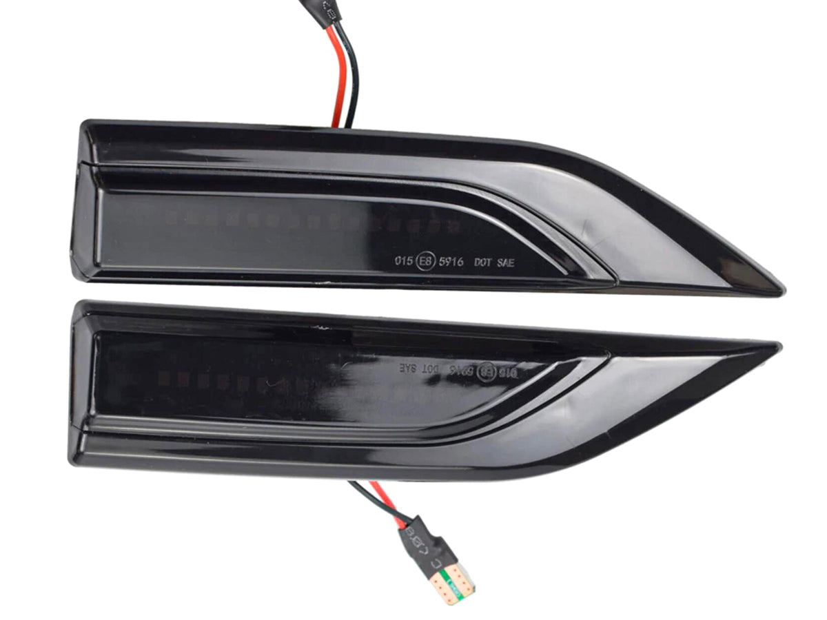 Kit Freccia Laterale a Led Side Marker Dinamica Lente Fume VW Caddy T6 Dopo 2015