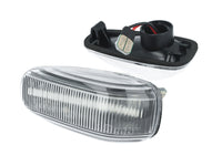 Kit Freccia Laterale a Led Side Marker Dinamica Lente Trasparente Mercedes Benz W210 W202 W208 R170 W638 OEM 2108200921