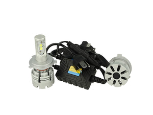 Kit Full Led Canbus H4 40W/40W Premium Modello Top Specifico Per Camion 24V e Auto Lussuoso Ultima Generazione Con Cree XHP50