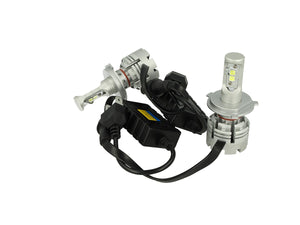 Kit Full Led Canbus H4 40W/40W Premium Modello Top Specifico Per Camion 24V e Auto Lussuoso Ultima Generazione Con Cree XHP50