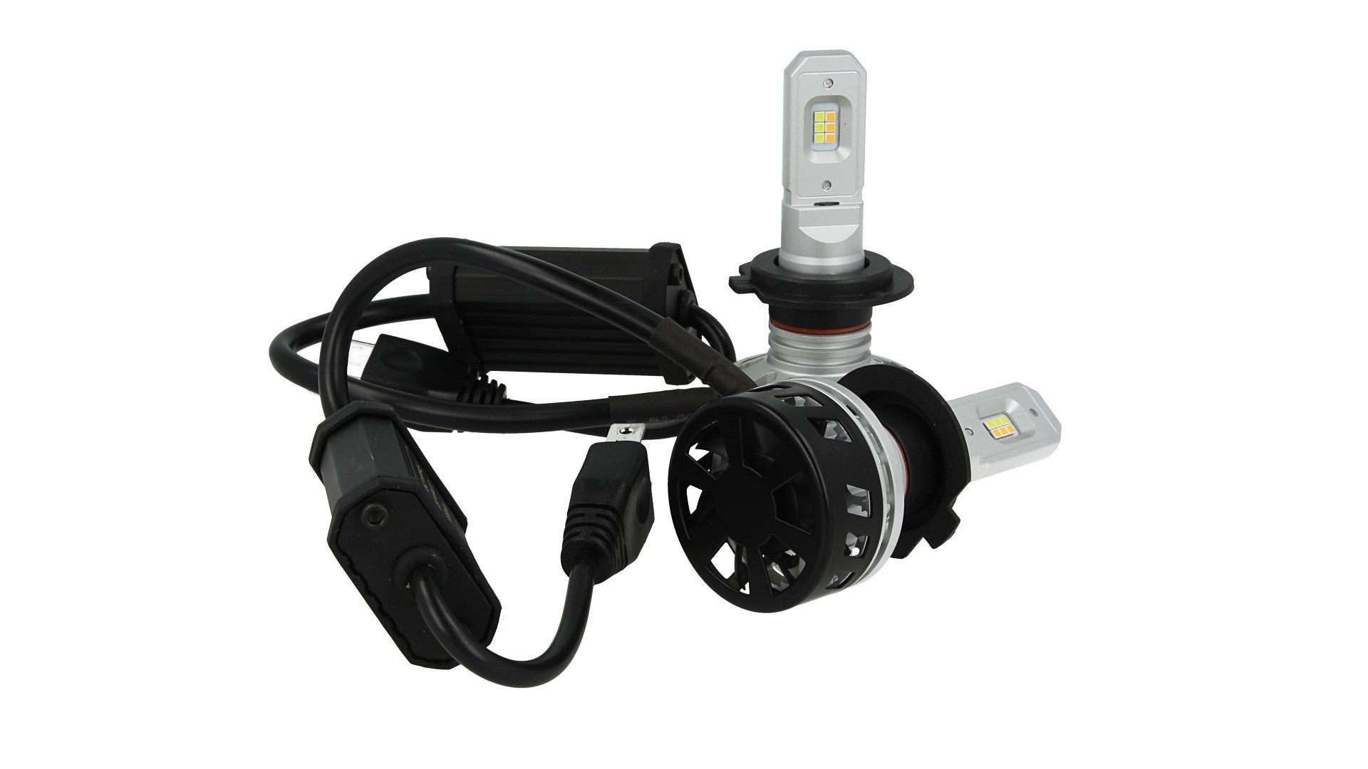 Kit Full Led Canbus H7 30W Dual Color 6000K 3000K Doppio Colore Bianco Giallo Super Luminoso e Antinebbia 12V 24V 5000lm