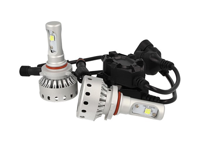 Kit Full Led Canbus HB3 9005 40W 5000 Lumens Con Ventilatore 12V 24V 2 Cree XHP 50