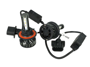 Kit Full Led Cob H13 26W Reale 12V Con Ventola Raffrenddamento Silenziosa Attacco Regolabile 2200 Lumen