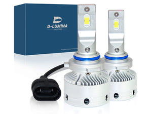 Kit Full Led HB3 9005 12V 50W 8000 Lumen Canbus All In One IP65 Dissipazione a Ventola