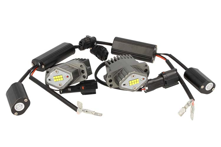 Kit Led Angel Eyes 80W Per BMW E90 E91 8 Smd Cree XB-D