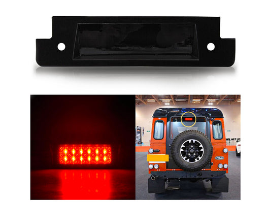 Kit Luce Terzo Stop a Led Singolo Nero Fume Per Land Rover Defender 1990-2016 Discovery II 1994-2004 OEM LR044451LEDR