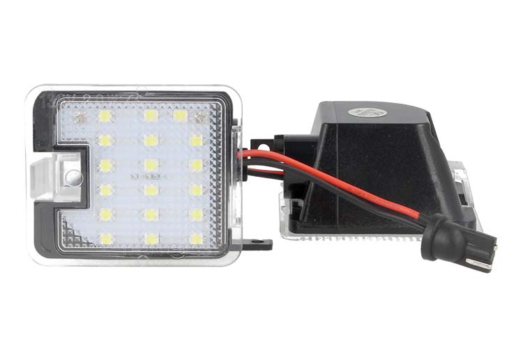 Kit Luci Led Di Cortesia Sotto Specchietto Retrovisore Ford Focus Kuga C-MAX Bianco Canbus