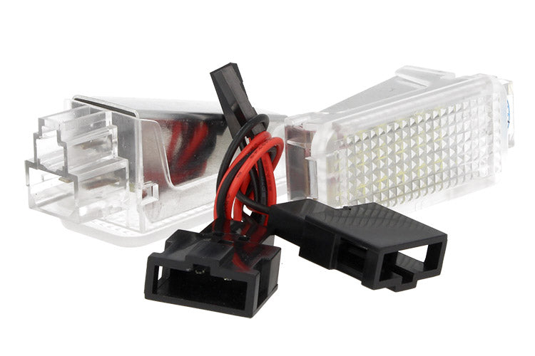 Kit Luci Portiere A Led Audi A2 A3 S3 A4 S4 A5 S5 A6 S6 RS6 A8 S8 Q5 Q7 TT R8 VW Golf 5 6 Passat Polo Caddy Jetta Scirocco Tiguan Touareg