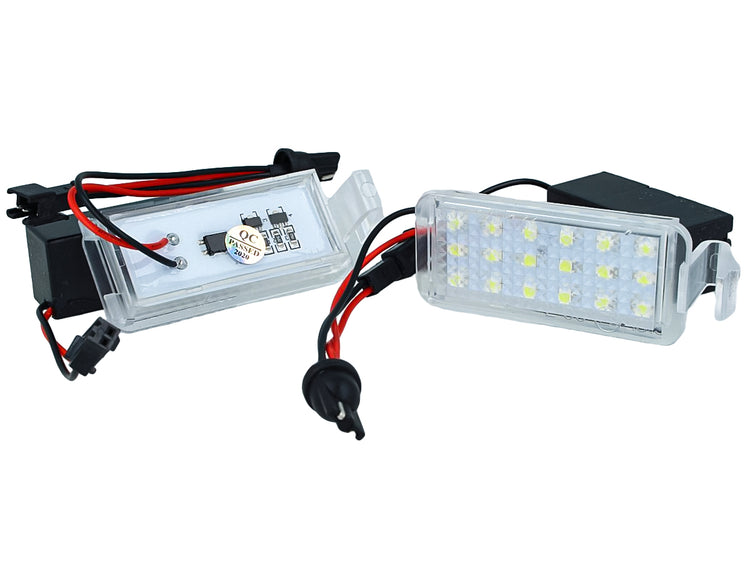 Kit Luci Targa Led Ford Falcon Fiat 500X Bianco Resistenza Inclusa No Errore Canbus