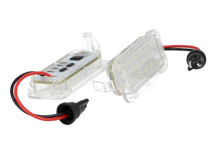 Kit Luci Targa Led Ford Focus 5d Mondeo Fiesta Dopo 2009 Jaguar XF Colore Bianco