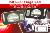 Kit Luci Targa Led Honda Geshitu 11-14 Spirior 09-15 Elysion 13-15 Jade 13-15 Ling Pai 13-15 Bianco Canbus