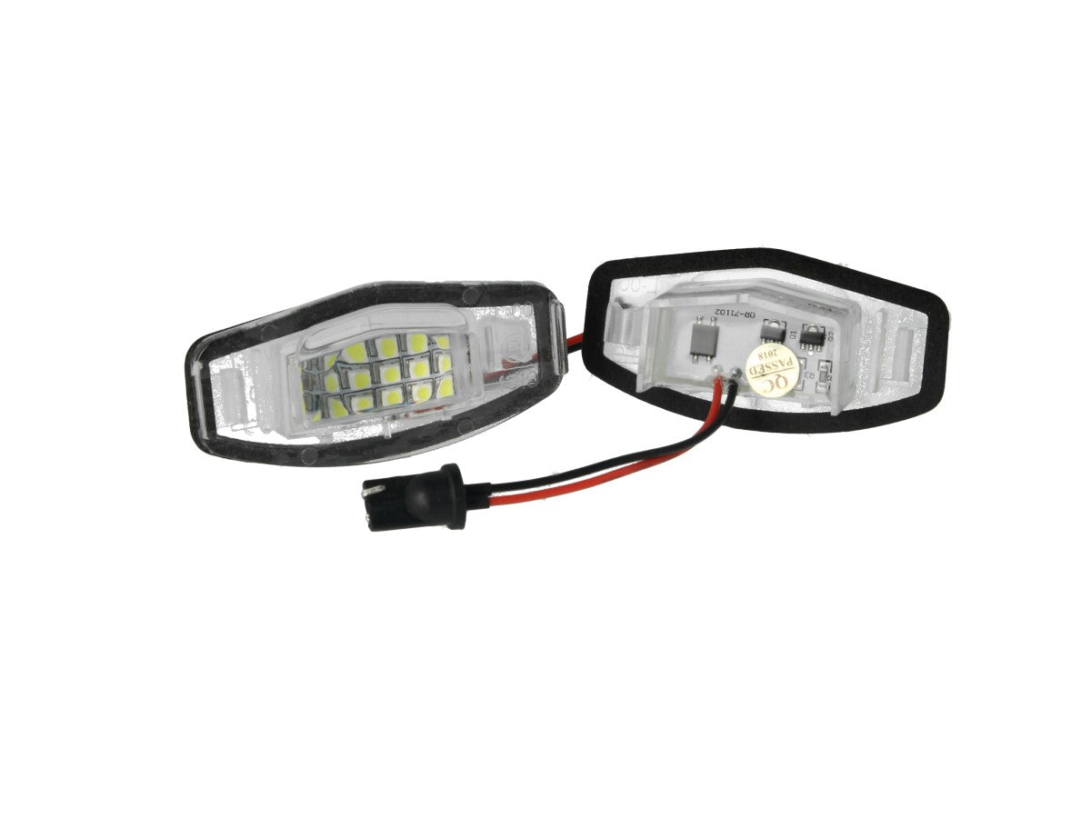 Kit Luci Targa Led Honda XRV X-RV 2015 Canbus Bianco No Errore 12V 2W