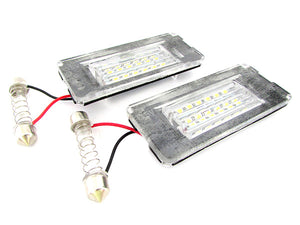 Kit Luci Targa Led Mini Cooper R52 R55 R56 R57 R58 R59 Bianco Canbus No Errore