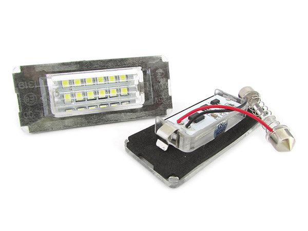 Kit Luci Targa Led Mini Cooper R52 R55 R56 R57 R58 R59 Bianco Canbus No Errore