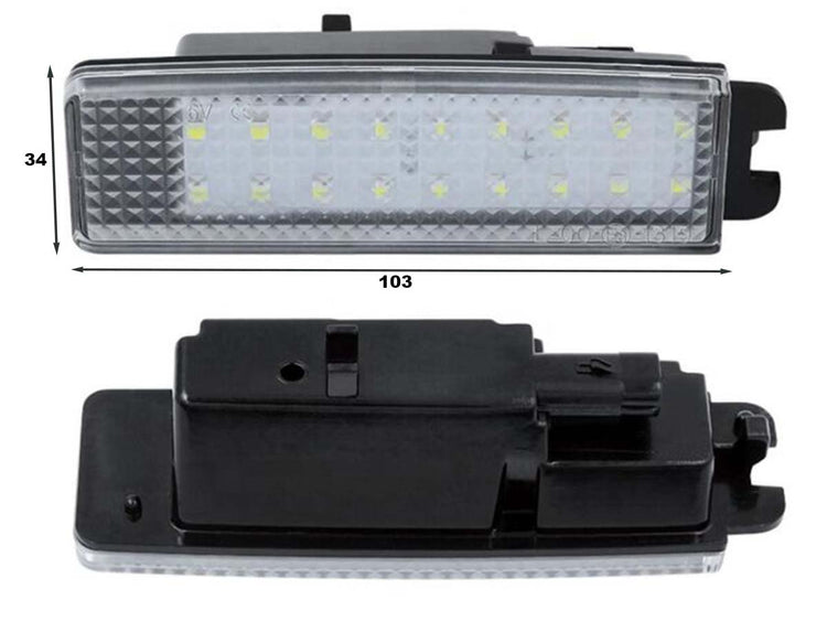 Kit Luci Targa Led Toyota J200 Land Cruiser Lexus LX570 OEM 81270-60460