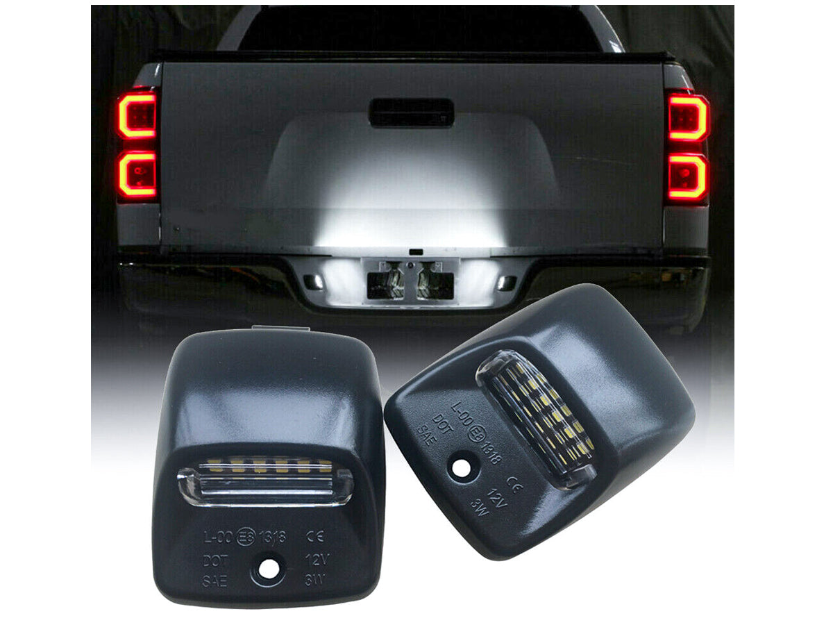 Kit Luci Targa Led Toyota Tacoma 2005-2015 Tundra 2000-2013 Canbus Bianco 6000K 12V 5W No Errore