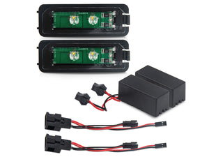 Kit Luci Targa Led VW Golf 4 5 Passat Porsche Cayman Cayenne 911 Seat Altea Leon Skoda Superb 10W 12V IP67