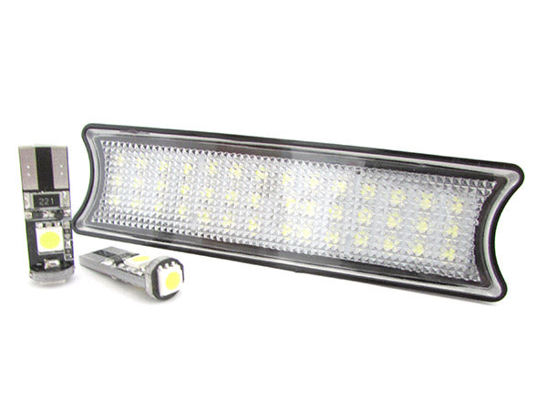 Kit Plafoniera Luci Led Di Cortesia Lettura BMW E46 2D 4D 2 Lampade Led T10 Canbus Incluso