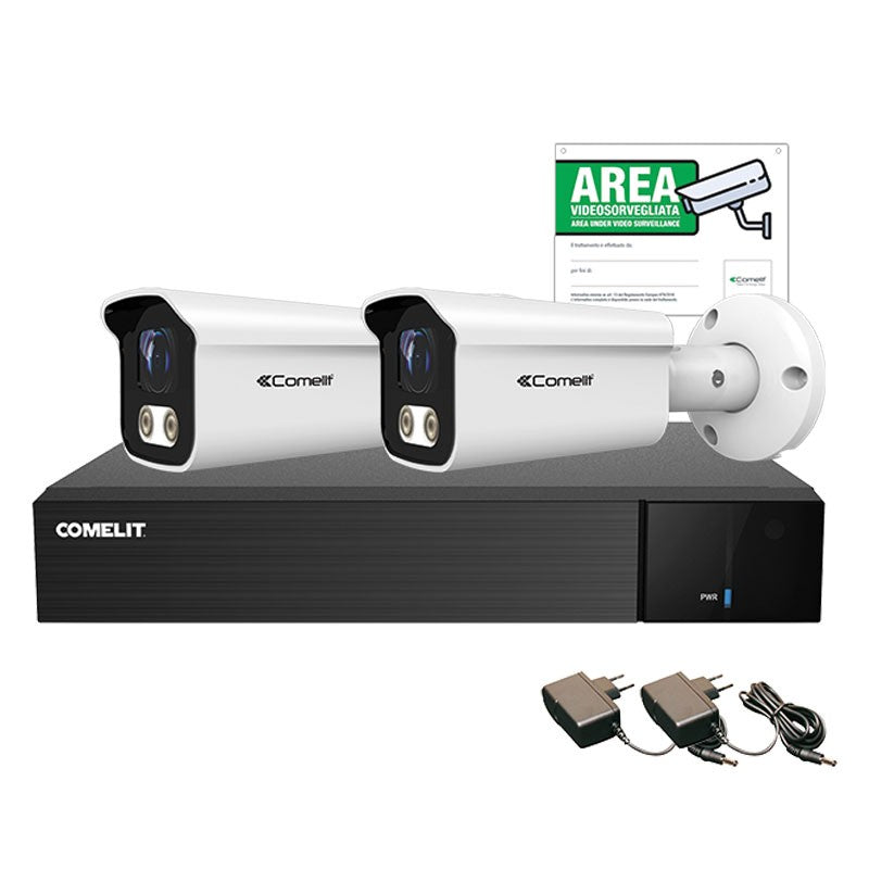 Kit Videosorveglianza Comelit Smart AHD 5MP 4 Canali AHKIT004N05A