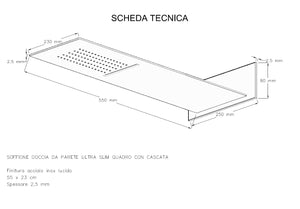 Kit doccia a 2 vie, miscelatore soffione e doccetta Sicena Degona