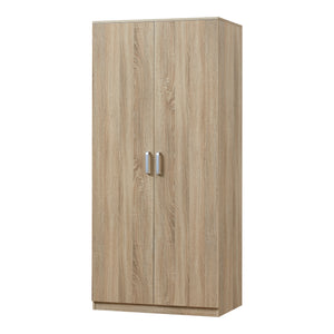 Armadio Guardaroba Bodolz 176 x 80 x 52 cm Effetto Rovere Sonoma [en.casa]