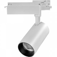 Kosoom Faretti a Binario 30w 36 Gradi Luce Calda Colore Bianco Flusso 3100Lumen T0110B