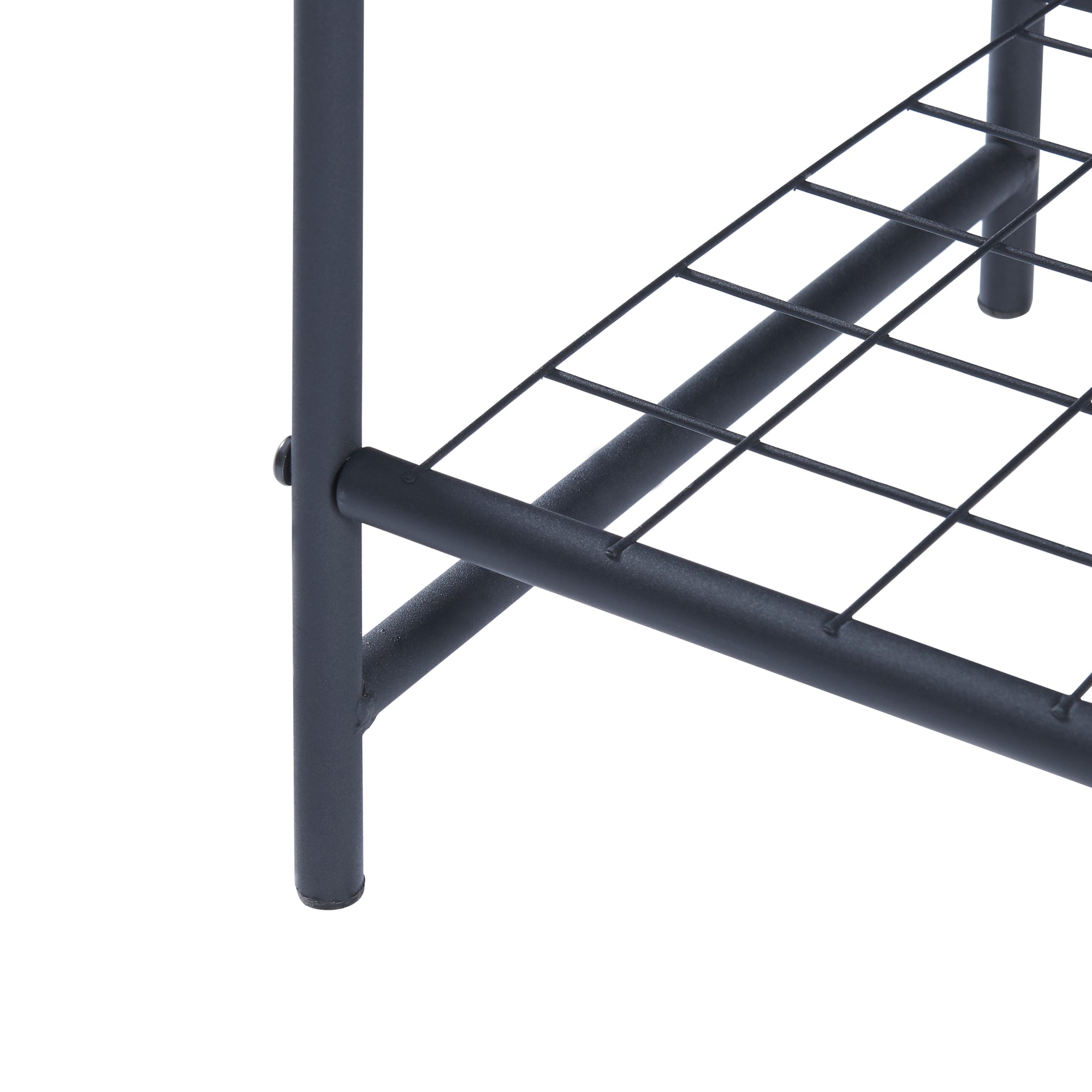 Scaffale da Cucina 'Nibe' Mobile da Stoccaggio Supporto per Microonde Organizzatore da Cucina con Parete a Griglia e