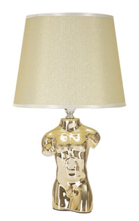 LAMPADA DA COMODINO GLAM MAN CM 25X42,5