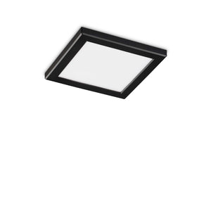 LAMPADA DA SOFFITTO AURA PL SQUARE 3000K NERO